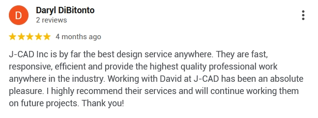 5-star review from Daryl