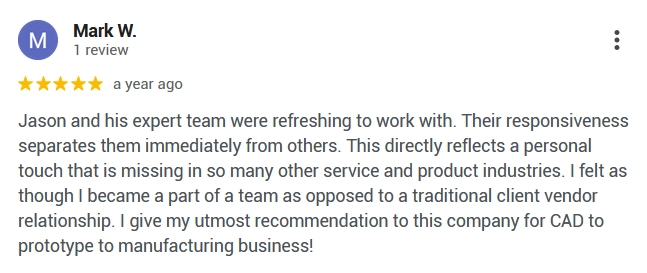 5-star review from Mark